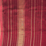 Kalpataru Wildflower Kalamkari Silk Saree - Maroon