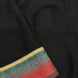 Mishrita Rudraksham Border Chiffon Saree - Black
