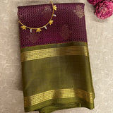Sumangala Purple Kanchipuram Silk Saree