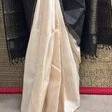 Ranya Tiny Flower Kanchipuram Silk Saree - Black