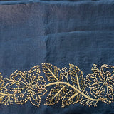 Tussar hand embroidered saree
