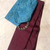 Maroon Lavanyam Kanchipuram Silk Saree