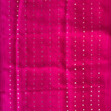 Handwoven matka silk saree
