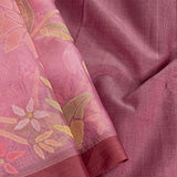 Lilac Jamdani Saree