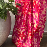 Nisha Parijath Organza Saree - Pink