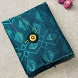 Tussar shibori saree
