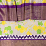 Anagha Bloom Kutch Embroidered Kanchi Silk Saree