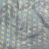 Mila Foliage Dots Kanchipuram Silk Saree