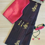 Madhura Paper Flowers Kanchi Organza Saree