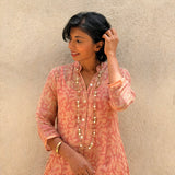 Kota Printed Overlay Dress