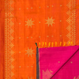 Vera Perching Parakeets Kanchipuram Silk Saree - Fuchsia