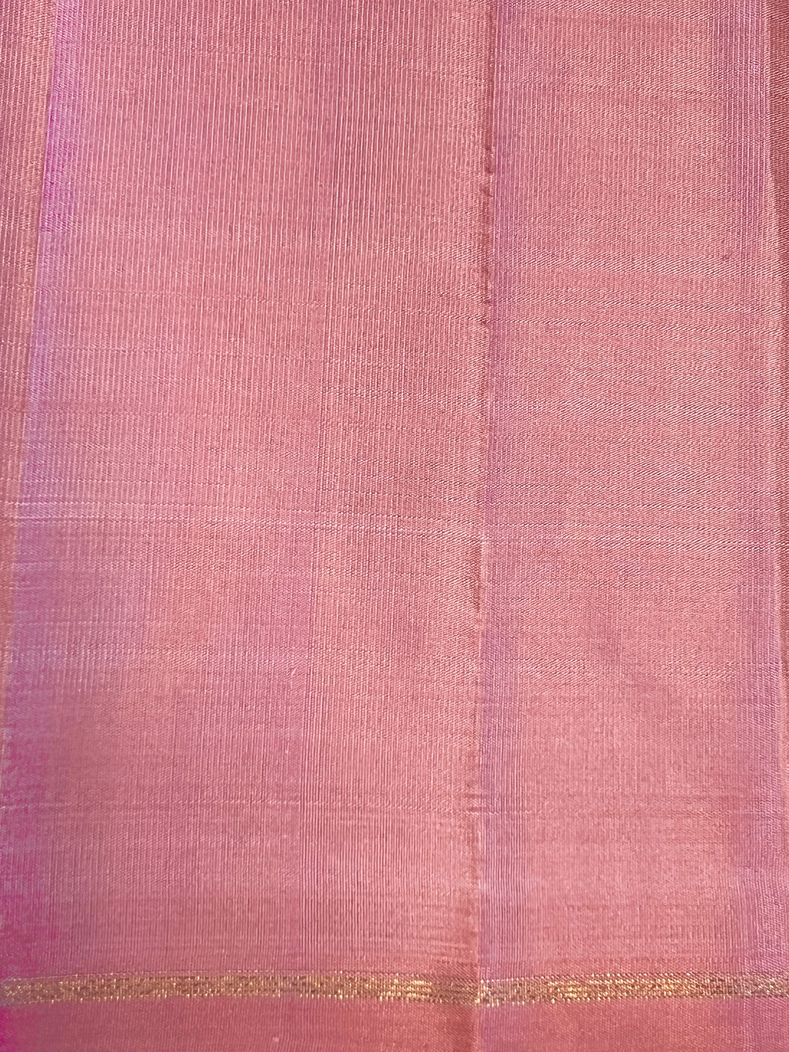 Charita zari checked Kanchipuram silk saree