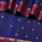 Vera Twin Border Kanchipuram Silk Saree - Violet