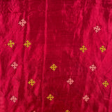 Tussar kutch embroidered blouse piece