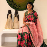 Mila Petal Twist Kanchipuram Silk Saree