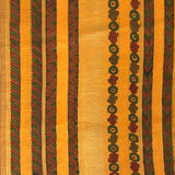 Kalpataru Stripes Kalamkari Silk Saree - Grey