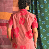Elements Poppy Ikat Shirt - Petal