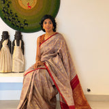 Mila Foliage Dots Kanchipuram Silk Saree