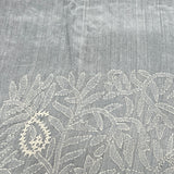 Organza chikankari saree