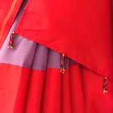 Mishrita Colour Blocked Chiffon Saree