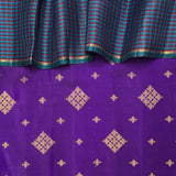 Ranya Kasa Kasa Kattam Kanchi Silk Saree - Purple