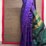Vera Rudraksham Kanchi Silk Saree - Purple