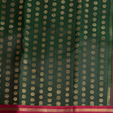 Meera Dark Green Kanchipuram Silk Saree
