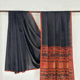 Kalpataru Floral Kalamkari Silk Saree - Terracotta
