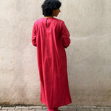 Kalamkari Applique Silk Kurta Set