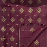 Ranya checked organza korvai kanchipuram silk saree