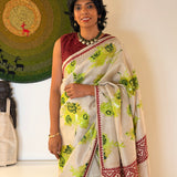 Anagha Kutch Embroidered Kanchi Silk Saree