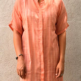 Kota Peach Overlay Dress