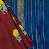 Mila Vineyard Kanchipuram Silk Saree