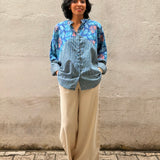 Zephyr Printed Kimono Shirt