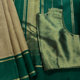 Mohana chessboard kanchi silk saree