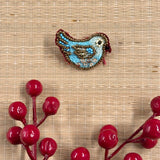 Brooches - Birds at Play