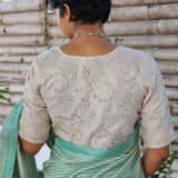 Beige heather blouse