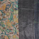 Tussar kalamkari saree