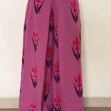 Elements Tulips Flared Ikat Pants - Orchid