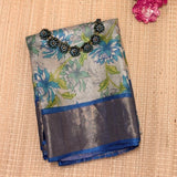 Maya Enchanted Dahlia Tussar Saree