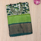 Maya Lotus Grove Tussar Saree