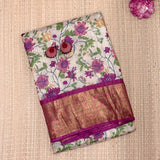 Maya Garden Bloom Tussar Saree