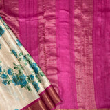 Maya Blossom Tussar Saree