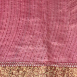 Maya White Rose Tussar Saree