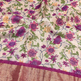 Maya Garden Bloom Tussar Saree