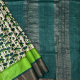 Maya Lotus Grove Tussar Saree