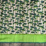 Maya Lotus Grove Tussar Saree