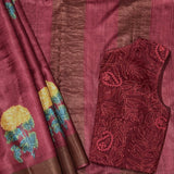 Maya Marigold Tussar Saree