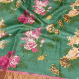 Maya Candy Rose Tussar Saree