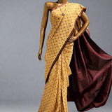 Mila athangudi print kanchi silk saree